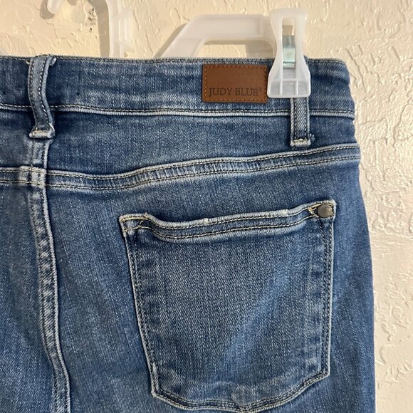 Judy Blue High Rise Button Fly Skinny Fit Cotton Casual Comfortable Jeans - Picture 9 of 11